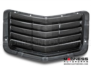 Chevrolet Corvette Carbon Fiber Hood Scoop w/ Vents - Anderson Composites - C7 Chevrolet Corvette Carbon Fiber Hood Scoop w/ Vents - Anderson Composites - C7